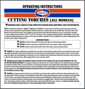 Cutting Torch